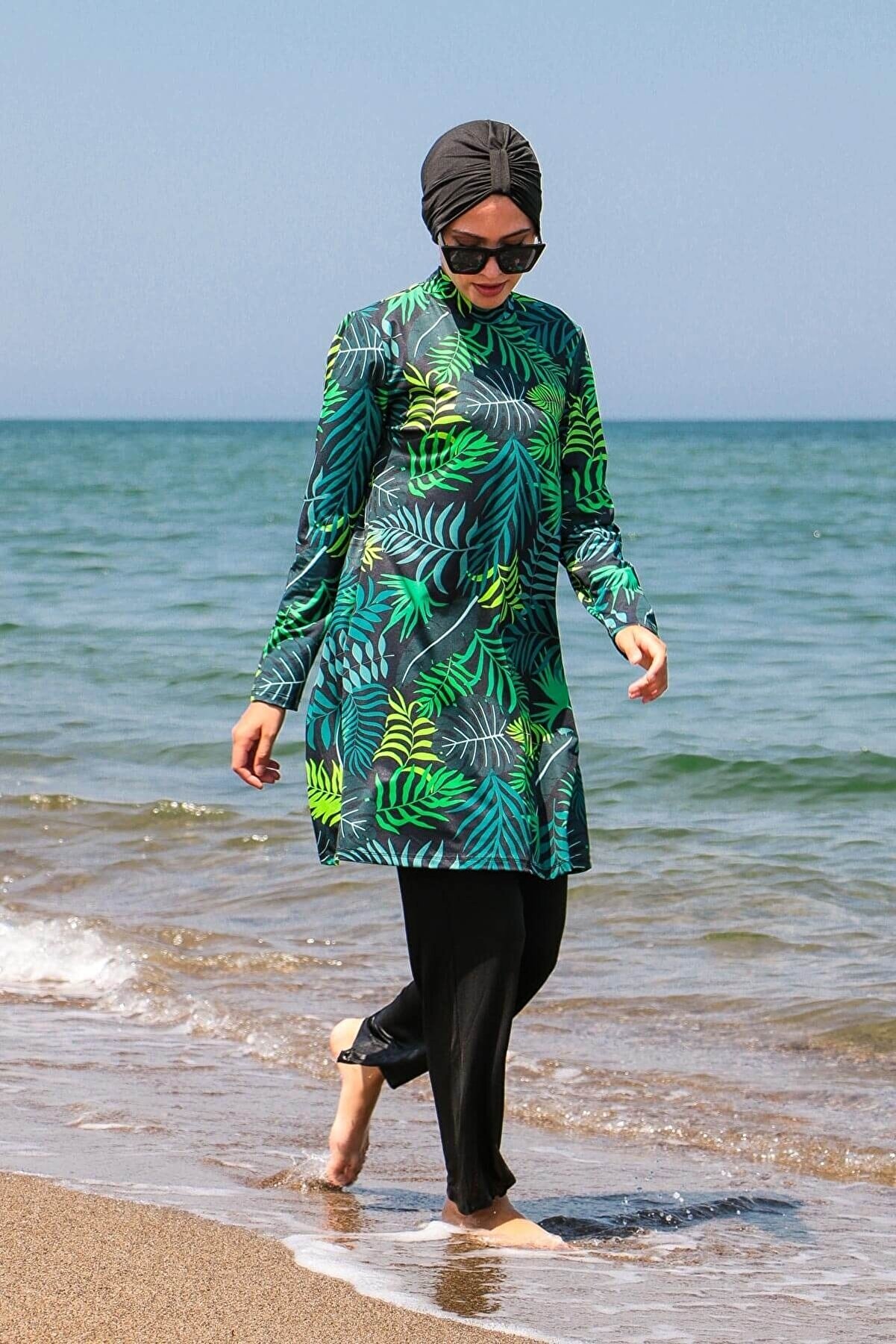 Marina Hijab Swimsuit 1968 Green