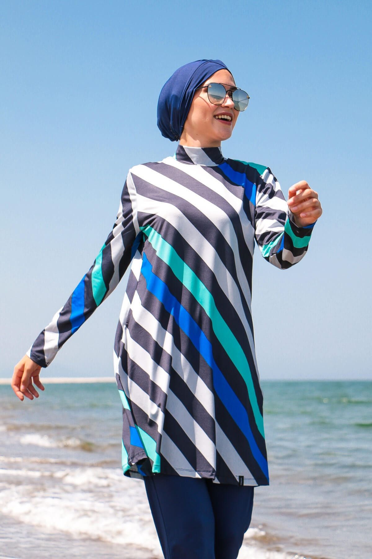 Four Full Covered Hijab Swimwear 1953