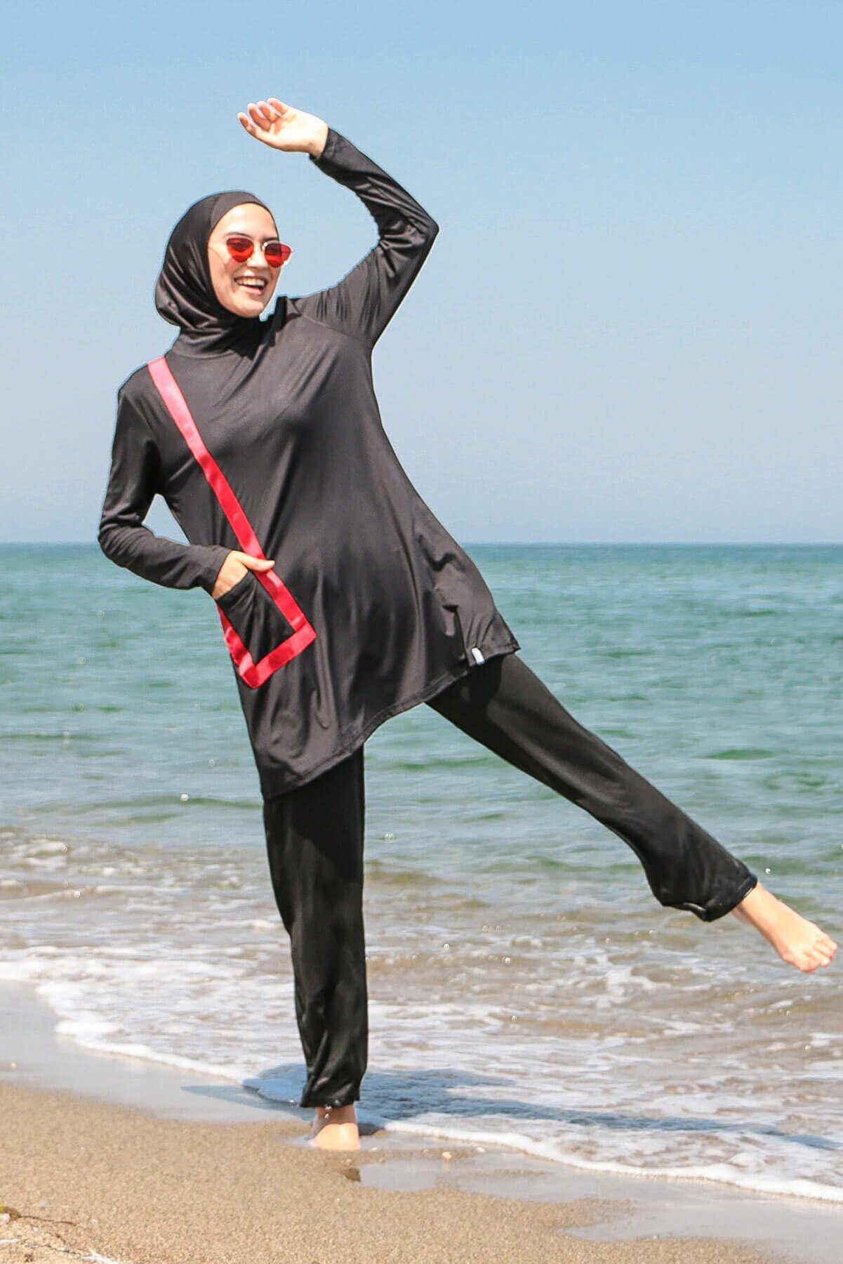 Four Full Covered Hijab Swimwear M2109