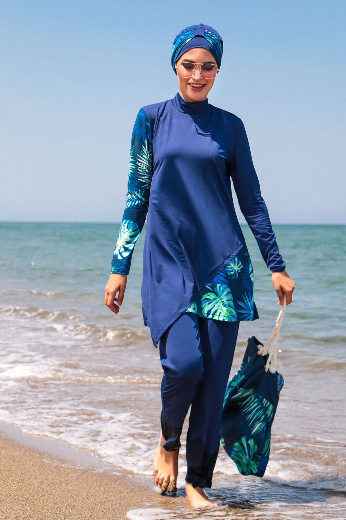 Four Fully Covered Hijab Swimsuit M2125