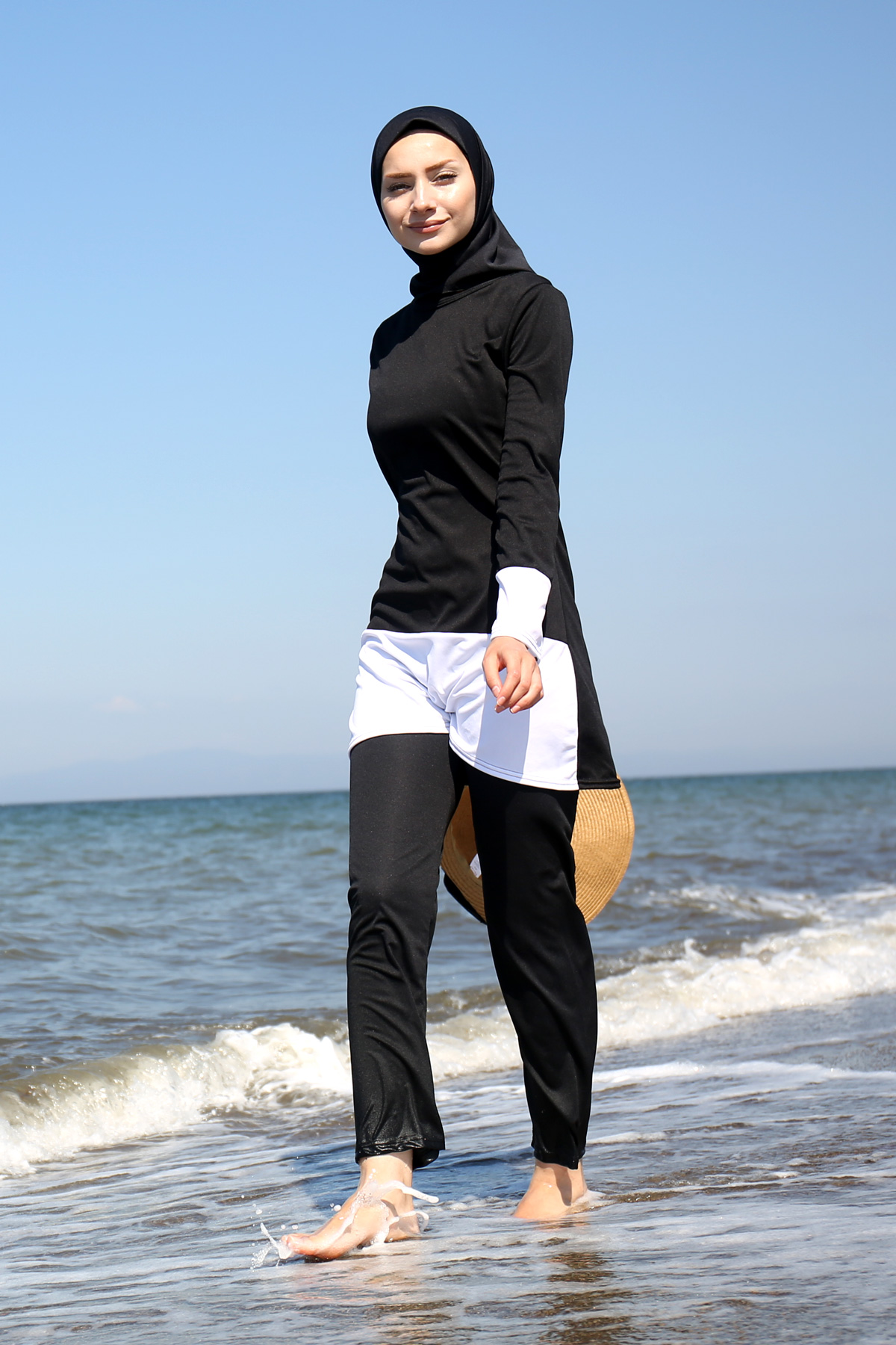 Four Fully Covered Hijab Swimsuit R1010