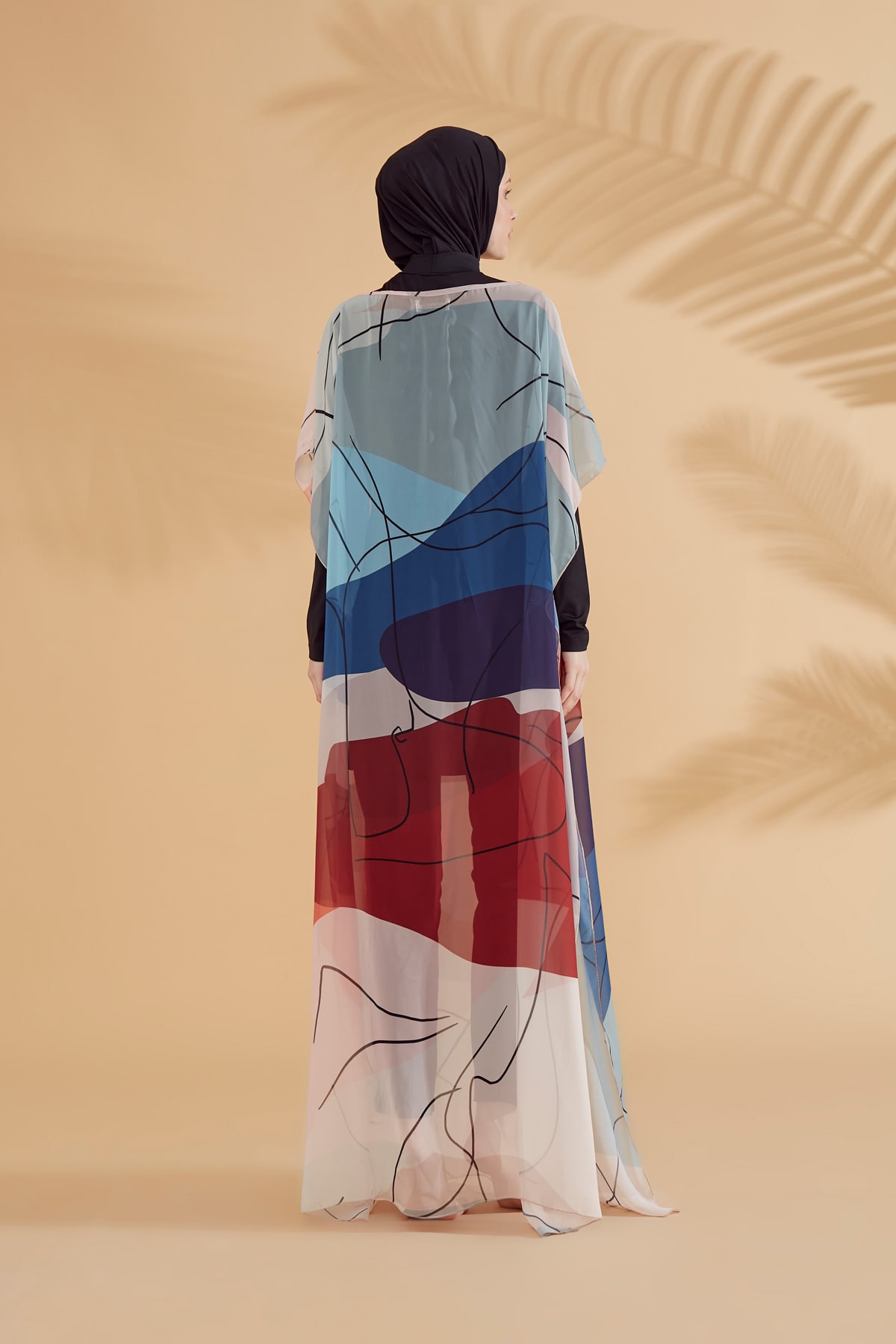 Colourful Caftan Kimono Pareo P2340