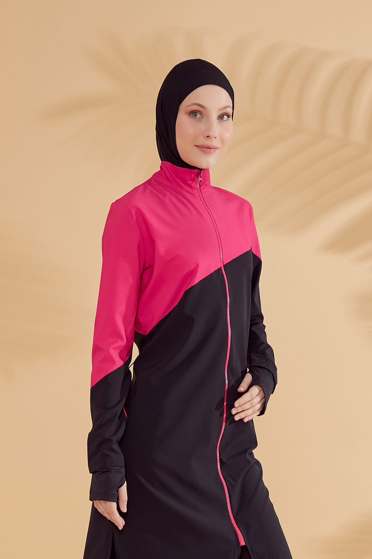 H2O Performance Series Black Hijab Swimsuit M2316-1