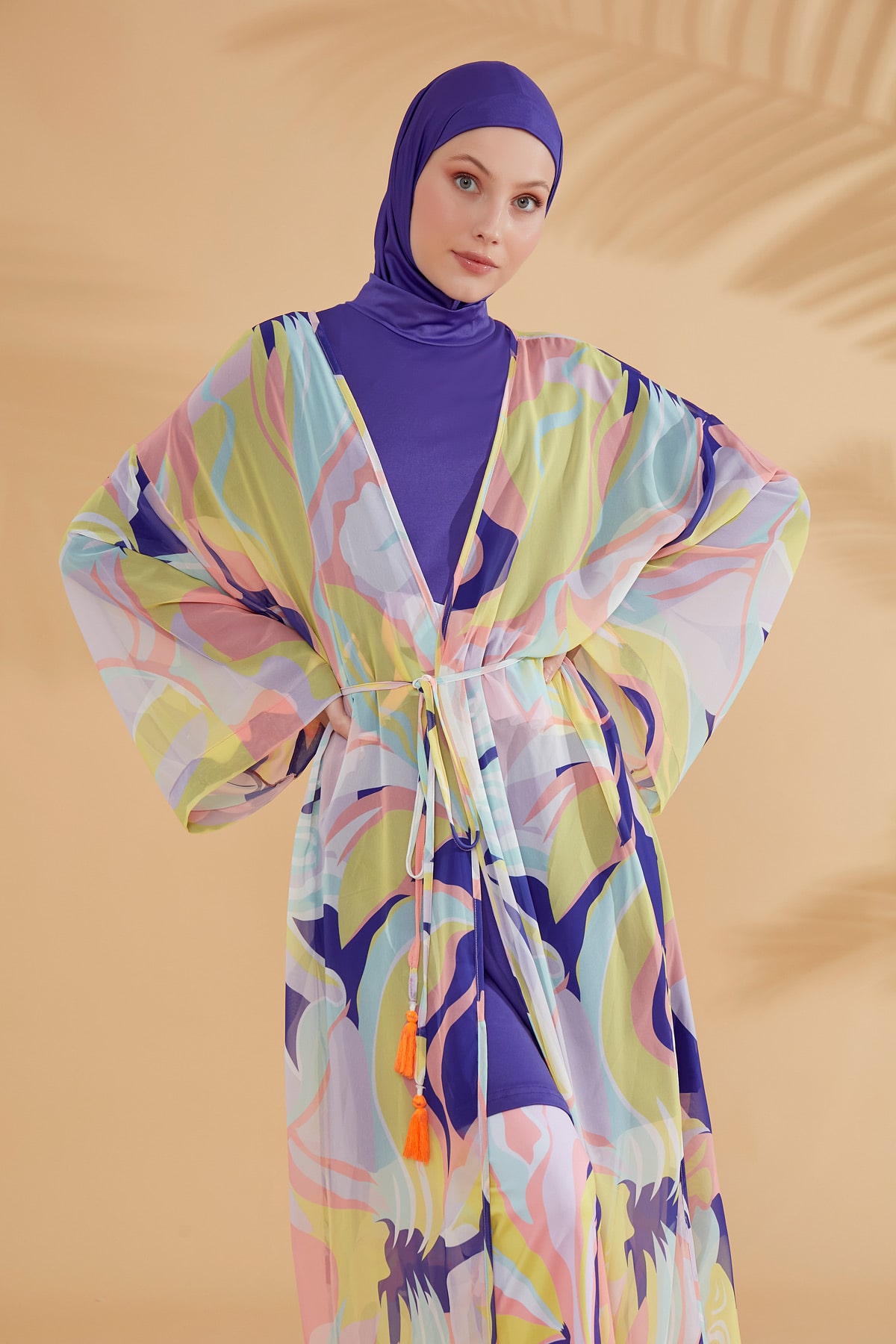 Colourful Caftan Kimono Pareo P2332